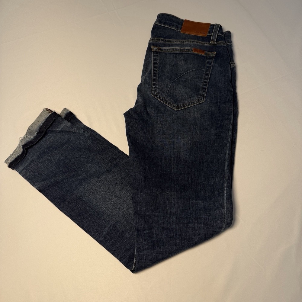 Joe's Jeans Womens 30 Mid-Rise Flawless The Markie Skinny Crop Denim Jeans S